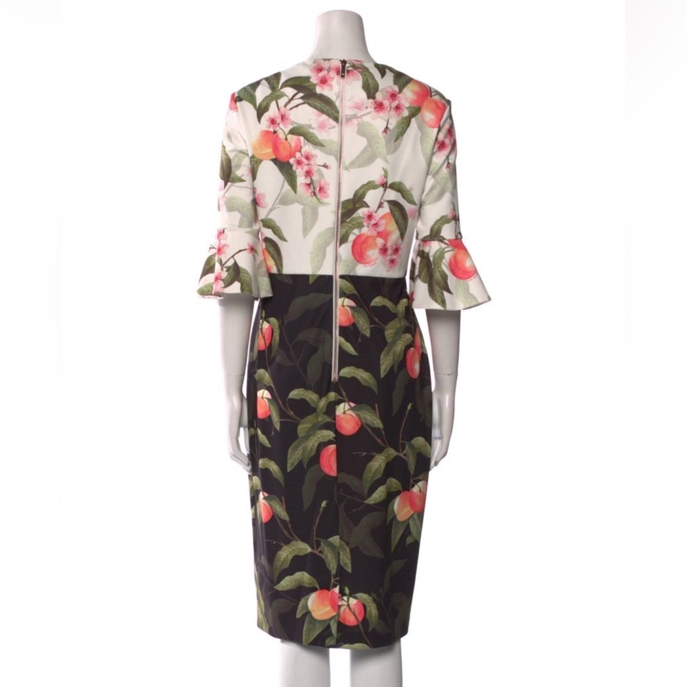 Ted Baker Floral Print Midi Dress - Picture 3 of 4